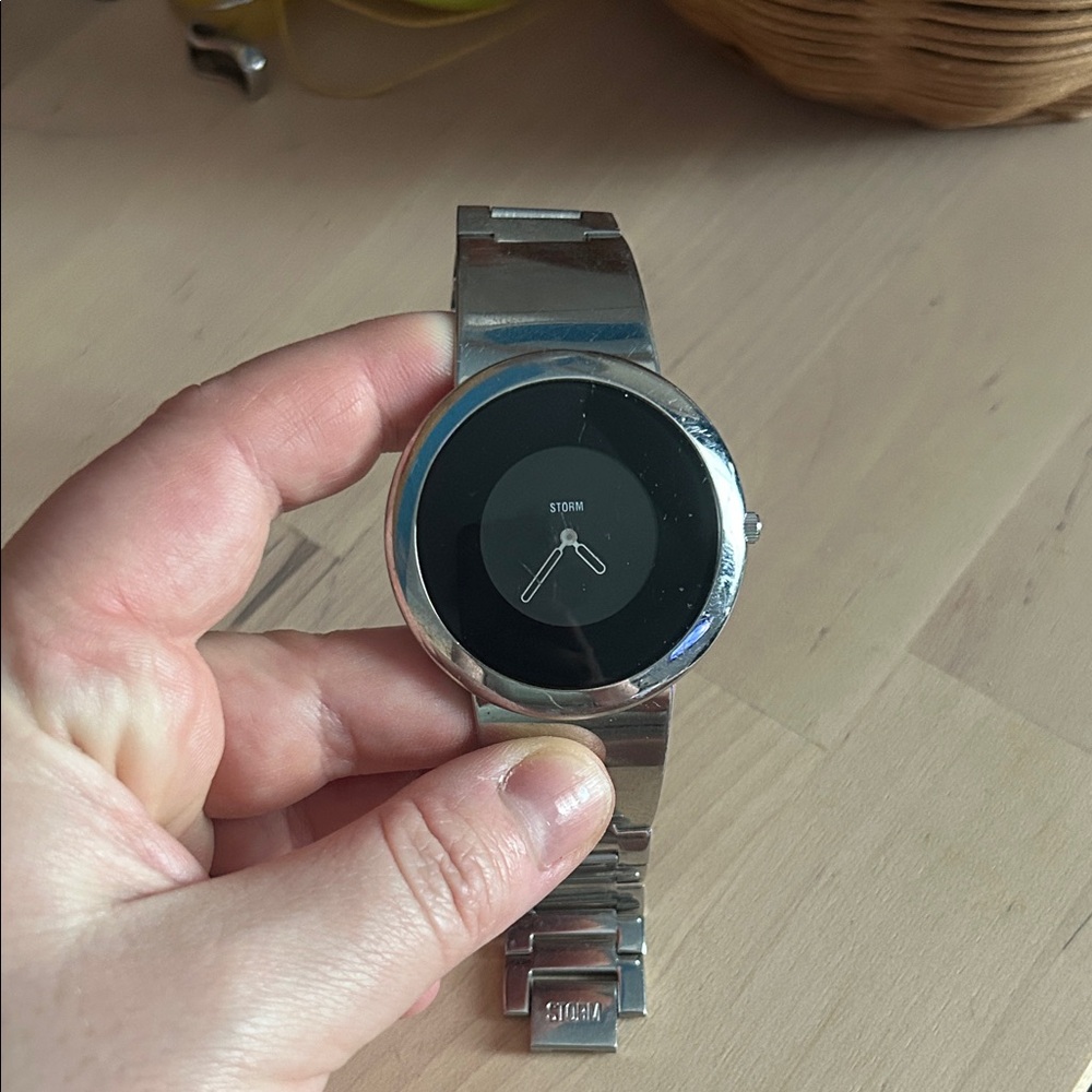Storm Metallic Silver Smartwatch